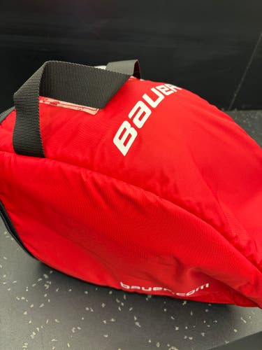 Brand New Bauer Goalie Mask Bag - Red (1065007)