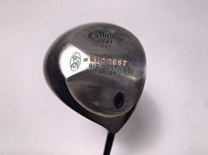 Callaway Biggest Big Bertha Driver 11* Mercury Performance Regular Mens RH