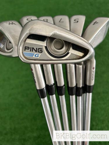 Ping G Series Iron Set 4-W / Ping AWT 2.0 Stiff +1.5