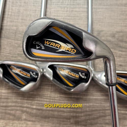 Callaway Warbird Iron Set 4-PW / Steel, Regular (295)