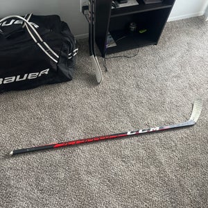 Senior CCM JetSpeed FT465 Left Hand Hockey Stick P29 65 Flex (Used)