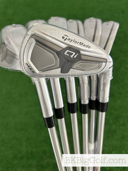 NEW Taylormade Qi Max 26 Iron Set 5-A / KBS Max MT 85 Regular