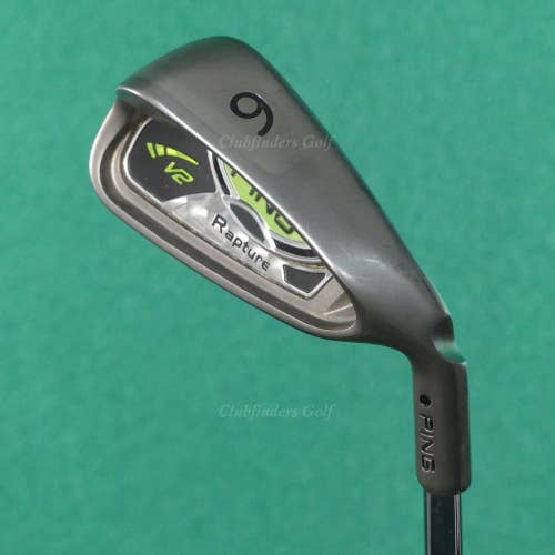 Ping Rapture V2 Black Dot Single 6 Iron Factory AWT Steel Regular