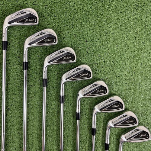 Titleist 716 AP2 Iron Set 4-PW GW Dynamic Gold AMT S300 Stiff Flex Left Handed