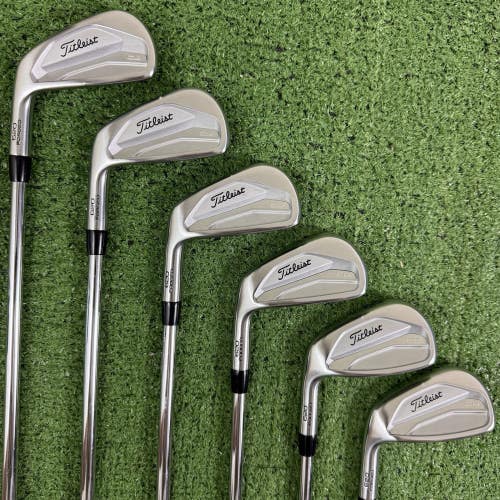 Titleist 620 CB Iron Set 4-9 Project X LZ 6.5  Extra Stiff Flex Left Handed