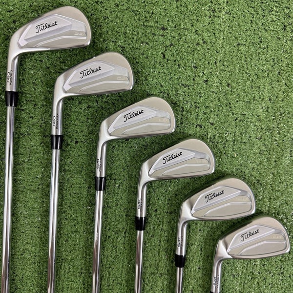 Titleist 620 CB Iron Set 4-9 Project X LZ 6.5 Extra Stiff Flex Left Handed
