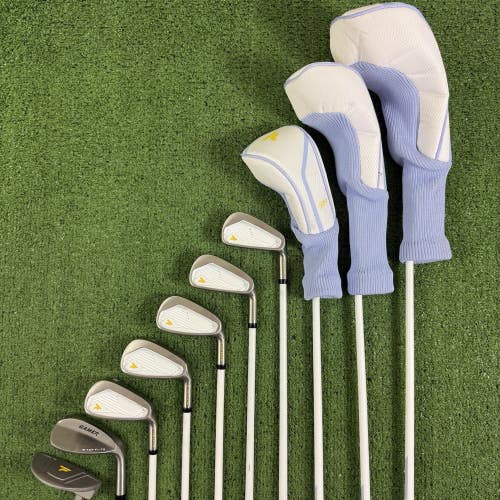 Top Flite Womens Ladies Flex Golf Set Irons Driver Wood Hybrid Putter Wedge