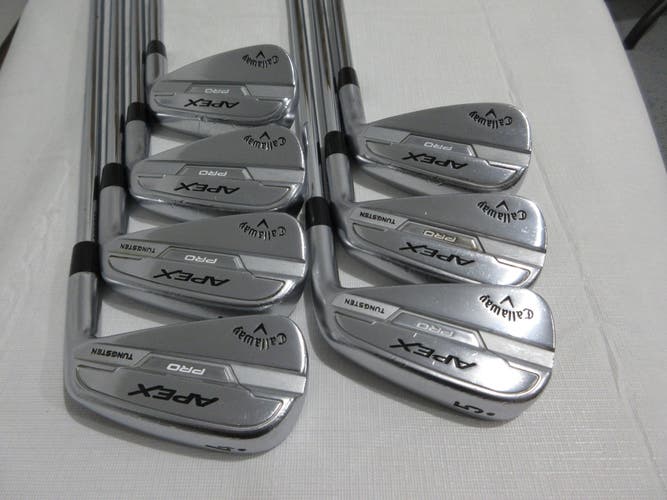 Callaway Apex Pro 21 Iron Set - 4-PW - DG Ti S400 Stiff Flex Steel