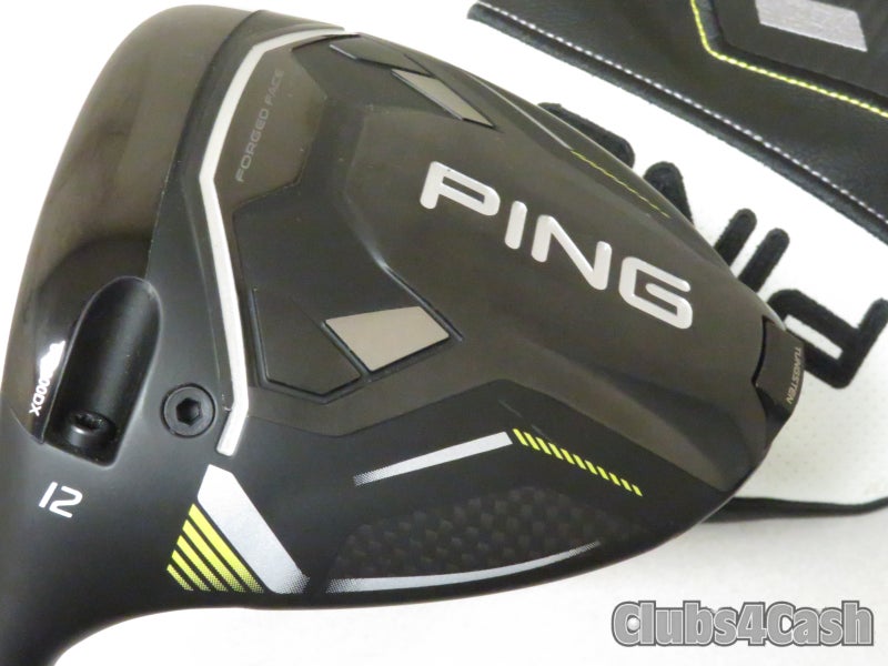 PING G430 10K Driver 12 Alta CB 55 Black Stiff Flex +Cover .. LEFT LH MINT