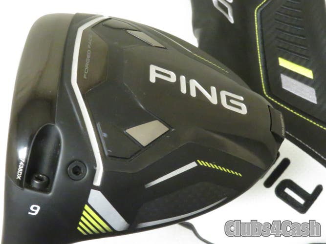 PING G430 10K Driver 9 Alta CB 55 Black SR-Flex SENIOR +Cover LEFT LH  MINT