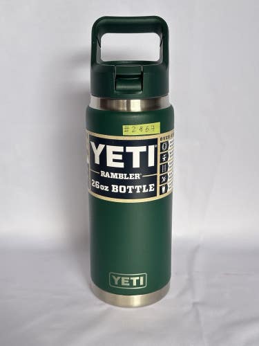 #2867 YETI 26 oz. Rambler Bottle with Color-Matched Straw Cap