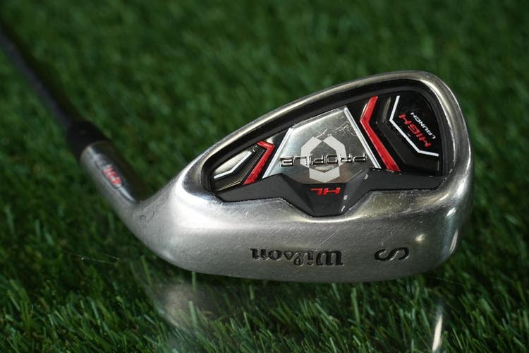 Wilson Profile HL Sand Wedge "S" High Launch Uniflex Steel Shaft RH
