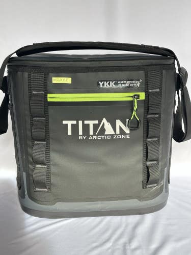 #2868 Titan by Artic Zone 24Can 16Quar Welded Soft Cooler W/ Waterproof Exterior