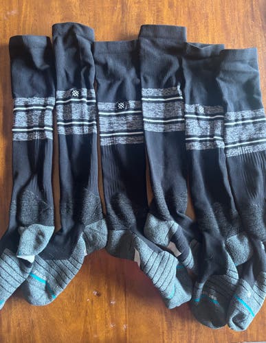 Black Men's Large Stance Socks (Used)