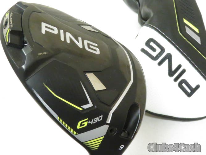 PING G430 MAX Driver 9 Alta CB 55 Black Regular Flex +Cover ... MINT