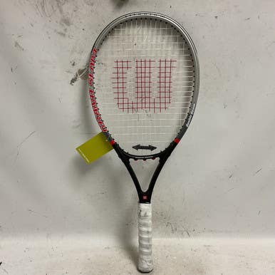 Used Wilson GRAND SLAM Adult Tennis Racquet Black 4 5/8" 11855-S000200874