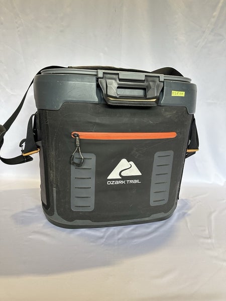 #2870 Ozark Trail 36 Can Welded Hard Sided Cooler, Gray/Black