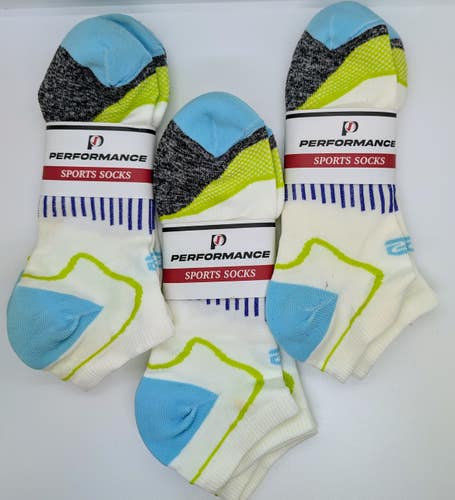 Performance Sport Socks - Lo Cut - XL - 12 Pairs