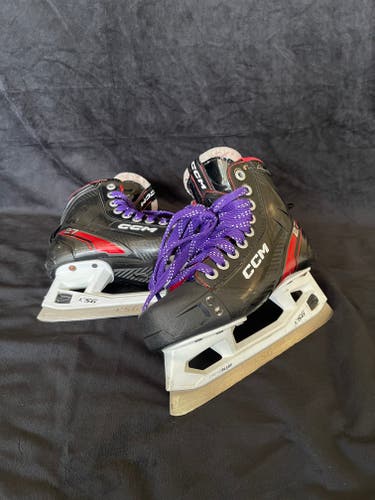 CCM EFlex 6.5 Hockey Goalie Skates Regular Width Size 3