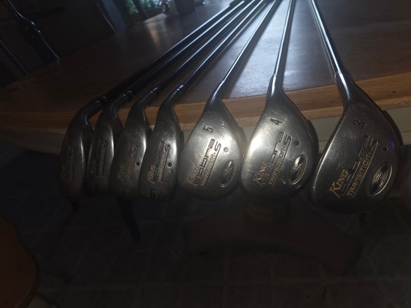 Men's Cobra Right Handed Clubs (Full Set) Regular Flex 10 Pieces (Used)