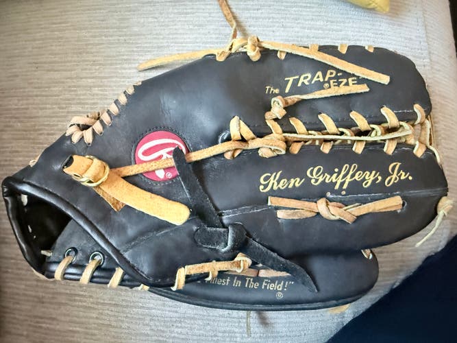 Rawlings Glove. Ken Griffey JR 13" RKG 24 XL Trap Eze Leather Fastback