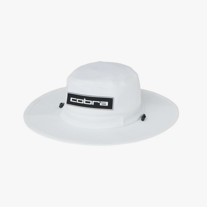 NEW 2026 Cobra Tour Aussie White Bucket Hat/Cap