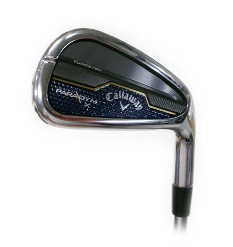 Callaway Paradym X Forged Single 7 Iron Steel Project X Rifle 5.5 Regular Flex