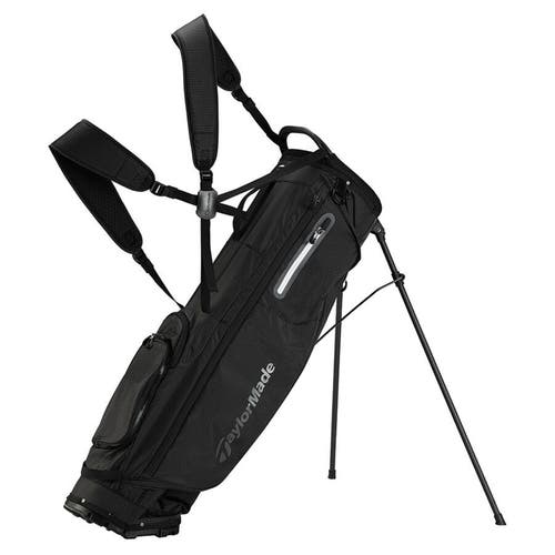 NEW TaylorMade Flextech Super Lite Black 4 Way Stand/Carry Golf Bag