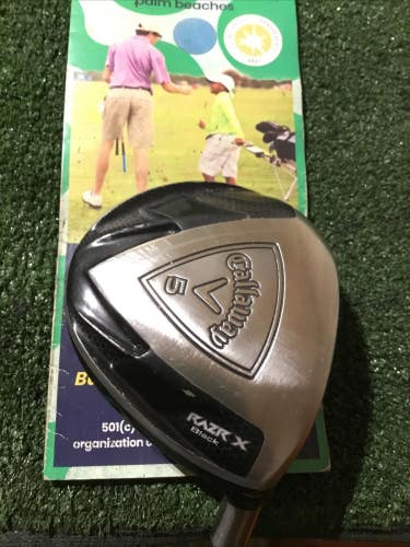 Callaway Ladies Razr X Black 5 Wood 50g Graphite Shaft (41.5)
