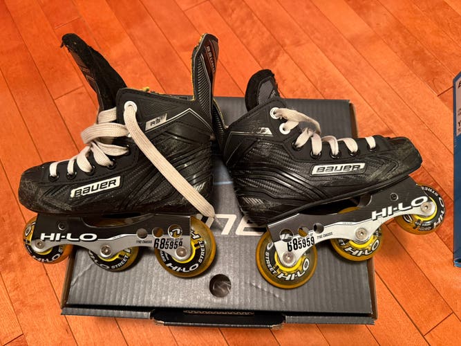Bauer RS Inline Skates Regular Width Youth Size 11 (Used)