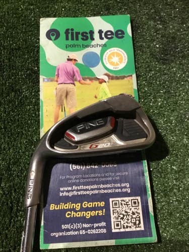 Ping Left Handed G20 Black Dot 7 Iron Regular CFS Steel Shaft (37.25) LH