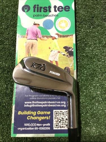 KZG Forged 7 Iron Stiff KBS Tour C-Taper 120 Steel Shaft (37.25) *VGC*