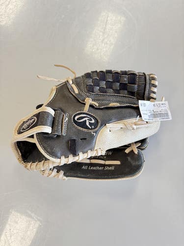 Used Rawlings HIGHLIGHT BB/SB Glove RH Throw Black 12 1/2" 11860-S000306317