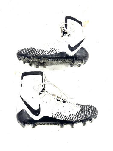Used Nike Adult FB Cleats White Senior 13 11860-C000306287
