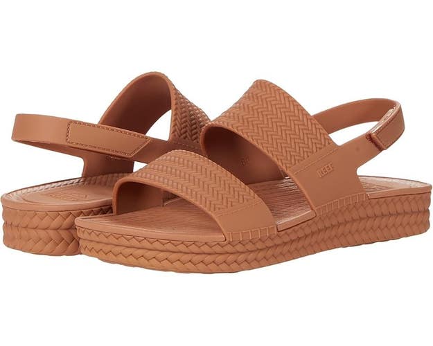 Reef Water Vista CI3845 Sandals Women 11 Adobe Adjustable Strap Slingback UWU121