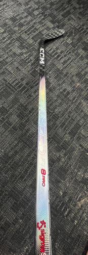 Senior CCM JetSpeed FT8 Pro Right Handed Hockey Stick P28+1/4 70 Flex Pro Stock (Used)