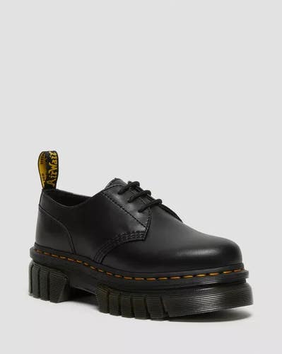 Dr. Martens Audrick 27147001 Women's 9 Black Nappa Leather Platform Shoes UWU109