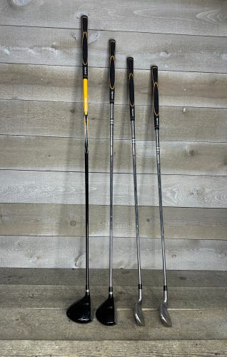 Top Flite XL Varsity Iron Set 6 7 3 Hybrid 3 Fairway Iron Graphite Shaft Clubs