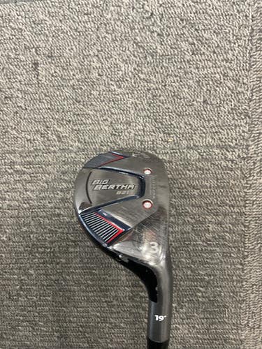 Used Callaway BIG BERTHA B21 Mens Hybrid Club RH 3 Hybrid 11614-S000233608
