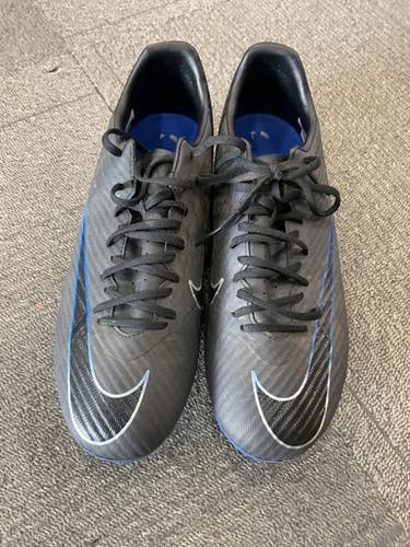 Used Nike MERCURIAL AIR ZOOM Soccer Cleats Black Senior 9 11614-S000233588