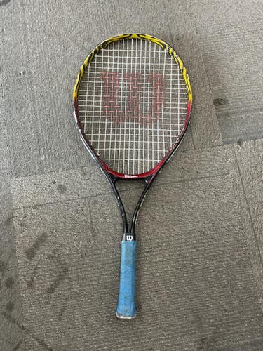 Used Wilson PHOTON Junior Tennis Racquet Red 25" 11614-S000233577