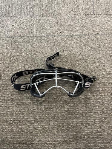 Used STX 4 SIGHT PLUS-S Lacrosse Facial Protect Black Senior 11614-S000233551