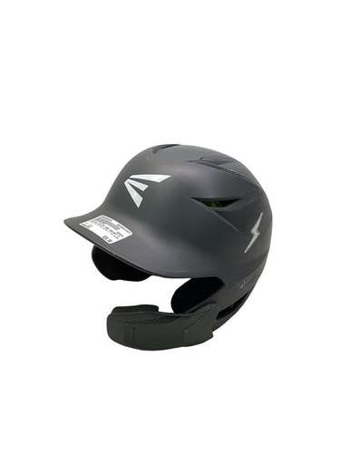 Used Easton ELITE MAX HELMET W JAW GUARD Batting Helmet No Mask Grey M/L 11347-S000266280