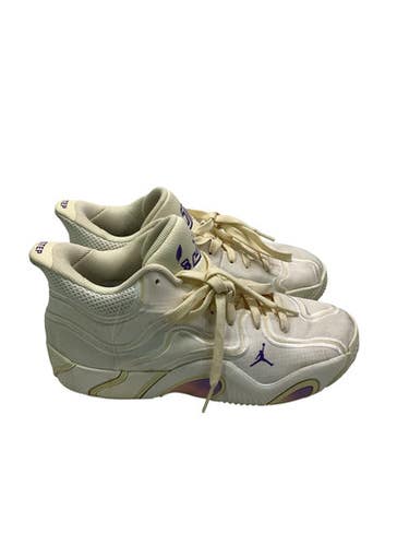 Used Jordan TATUM 3 OFFSEASON Basketball Shoes Y Almond Junior 05 11347-S000266256