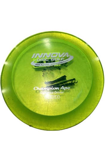 Used Innova CHAMPION APE Disc Golf Driver Green 11347-S000266251