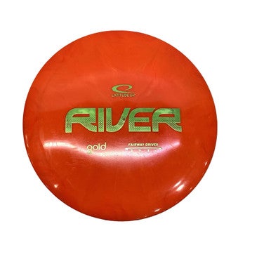Used Latitude 64 RIVER Disc Golf Driver Orange 173g 11347-S000266230