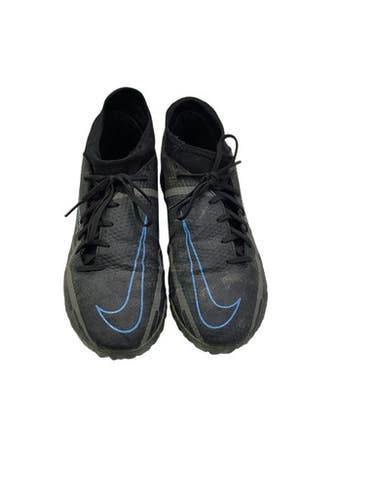 Used Nike PHANTOM Soccer Indoor Shoes Black Senior 7 11347-S000266233