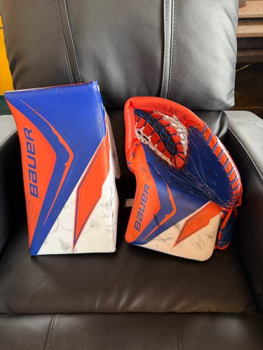 (Used) Bauer Vapor Flylite Catcher & Blocker Set