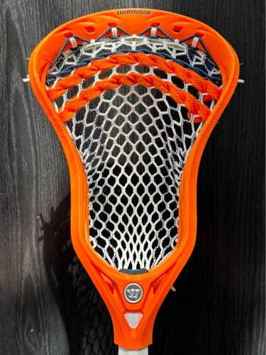 New Warrior Evo QX-O Box Head Custom Strung with Hero 3.0 Mesh (Sample Stringing)