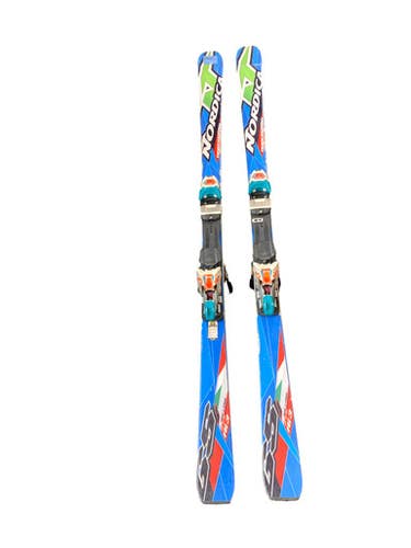 Used Nordica DOBERMAN GS Mens DH Ski/Binding Royal Blue 163 cm 11883-S000159036